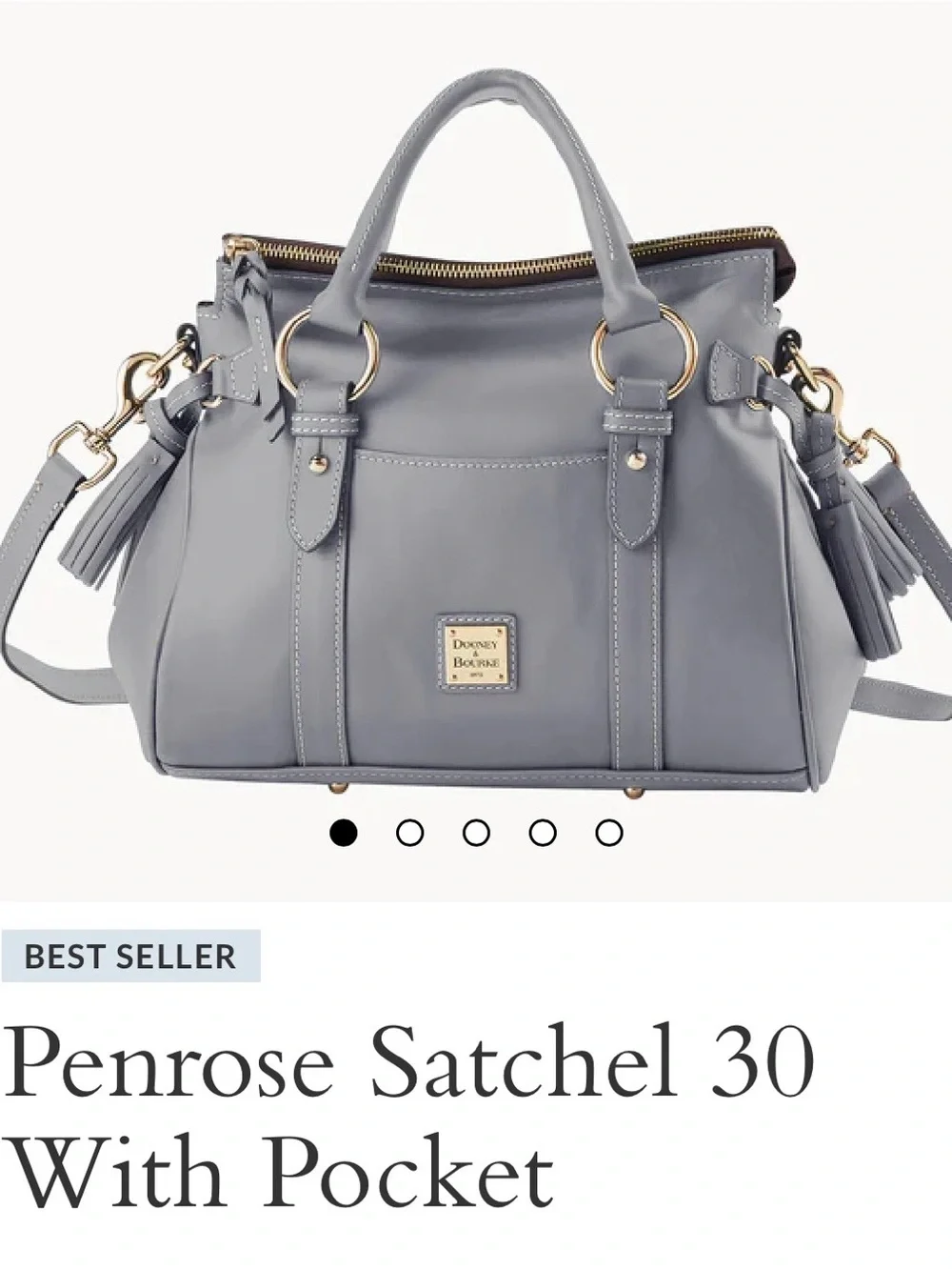 Dooney & Bourke Penrose Satchel 30